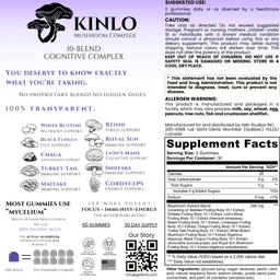 Kinlo label flat lay